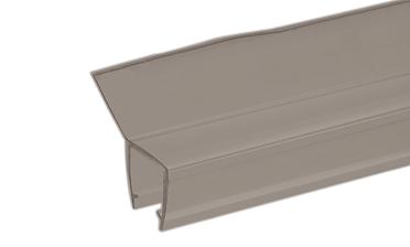 Уплотнитель для стекла 8 мм, полупрозрачный черный, 135°, стекло-стекло 2200 мм t203-2 BL купить в Красноярске