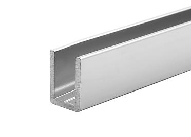 Профиль для душевых перегородок алюминиевый опорный купить в Красноярске