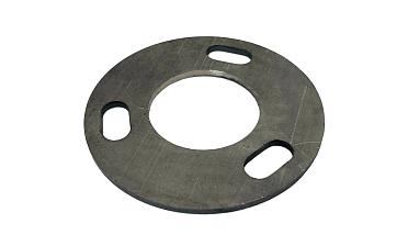 Фланец стойки 42/90 х 3 мм #200 3 отв х М10 х 20 черный металл k116-42-9 купить в Красноярске