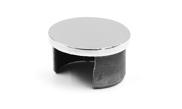 Заглушка для поручня с пазом Ø42.4 мм, 5х34 мм полированная (AISI 304) k099-3  купить в Красноярске Заглушка для поручня с пазом Ø42.4 мм, 5х34 мм полированная (AISI 304) k099-3  купить в Красноярске