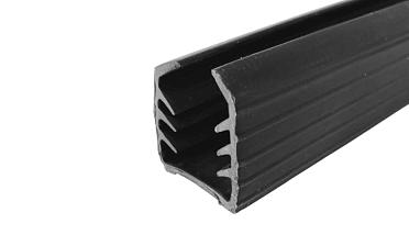 Уплотнитель в поручень с пазом 24х24 для стекла 12 мм, EPDM Фk301 купить в Красноярске