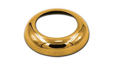 Низ стойки малый Ø38.1 мм, S=0.4 мм, Ø60 мм, полированный, золото k015-88 купить в Красноярске