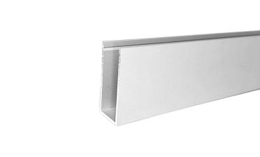 П-образный профиль 40 мм верхний, алюминиевый анодированный, длина 3000 мм т24 AL  купить в Красноярске