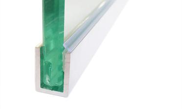 Уплотнитель прозрачный для П-образного алюминиевого профиля t756 (елочка) t755 купить в Красноярске
