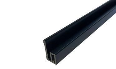 Профиль-упор для душевых, длина 2200 мм, черный t116 BL купить в Красноярске