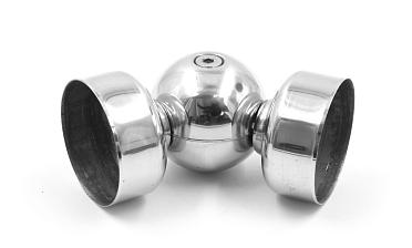 Поворот дер./пласт. поручня Ø50.8х0.8 мм, усиленный, полированная, (AISI 201) k053-6 купить в Красноярске