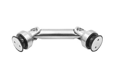 Крепление стекло-стекло, штанга 82 мм, под зенковку tt202-82 SSS купить в Красноярске