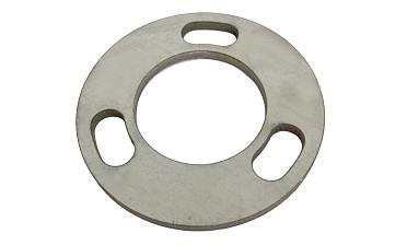Фланец стойки 42.4/80 х 5 (4,3) х AISI 304 #200 3 отв х М10 х 20 k116-42-4 купить в Красноярске