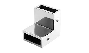 Соединитель труба-труба 90°, для трека 30х10 мм, AISI 304, полированный t460 PSS купить в Красноярске