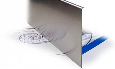 Накладка на профиль 601 (тыльная/лицевая), AISI 304 шлифованная k601-09 купить в Красноярске