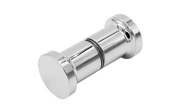 Дверная ручка «кноб», для душа алюминий-хром, полированная t695 ALPC купить в Красноярске