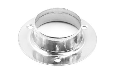 Фланец штампованный, полированный для Ø50.8 мм, толщина 1.2 мм (AISI 304) ЭКОНОМ k532-2 купить в Красноярске