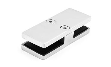 Соединитель стекол, прямой, 101х40, нержавеющая сталь AISI 304, полированная k118 купить в Красноярске