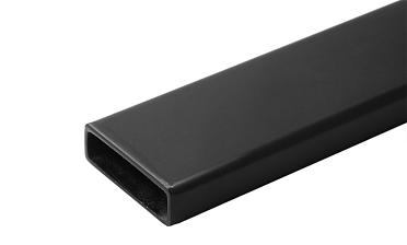 Трек прямоугольный 30х10х1,5, длина 3000мм, черный t440 BL  купить в Красноярске