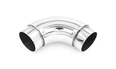 Отвод поручня под Ø38.1х110х1.5 мм, 90°, литой, полированный 600 Grit, с двумя установочными кольцами, (AISI 316) k059-4 купить в Красноярске