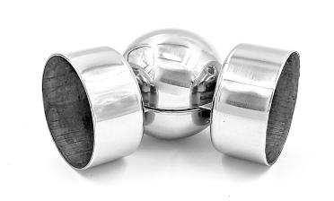 Поворот поручня, шаровый под Ø50.8х0.8 мм, полированный AISI 201 k053-7 купить в Красноярске