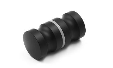 Дверная ручка "кноб", алюминий-черный t692 ALBL  купить в Красноярске