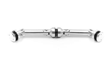 Крепление на три стекла 10-12 мм, штанга 82 мм, без зенковки tt204-82A SSS купить в Красноярске