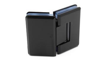 Петля для душевой стекло-стекло 90х55 мм, 135°, цинк, черный t302 BZn купить в Красноярске