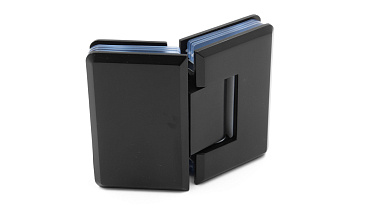 Петля для душевой стекло-стекло 90х55 мм, 135°, цинк, черный t302 BZn купить в Красноярске