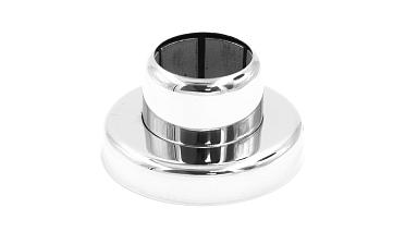 Цанга под трубу Ø38.1 мм, полированная #600, AISI 304, 3 отв.Ø7 мм, 3 отв. Ø9 мм, k026  купить в Красноярске