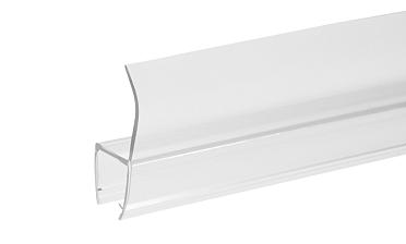 Уплотнитель для стекла 8 мм, стекло-стекло 2200 мм, прозрачный t204-2 купить в Красноярске