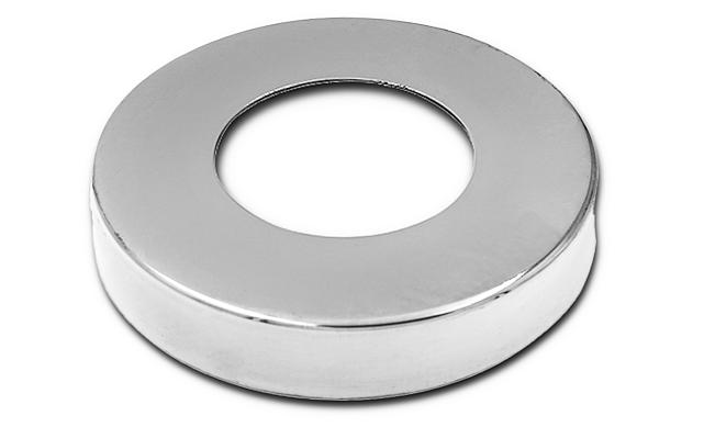 Низ стойки Ø50.8 мм, 100х18.5х0.8, полированный, (AISI 304) k217