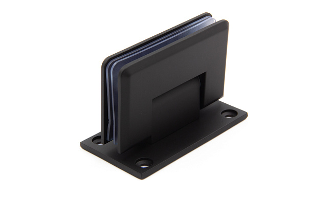 Петля для душевой кабины стена-стекло 90°, 90*55, цинк, черн. t301 BZn Петля для душевой кабины стена-стекло 90°, 90*55, цинк, черн. t301 BZn