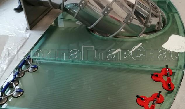 Стеклянный пол в Красноярске. Готовые проекты ПерилаГлавСнаб