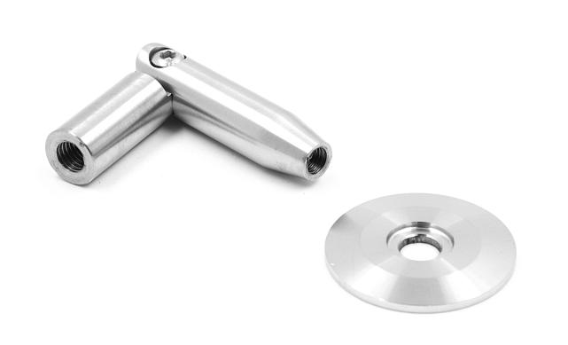 Крепление тяги к стене, шлифованная AISI 304 k621