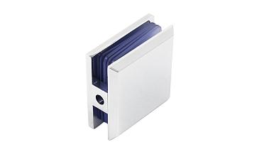 Коннектор для душевой кабины стена-стекло 45х45 мм латунь-хром, полированный t730 PC купить в Красноярске