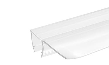 Уплотнитель для стекла в душевую кабину 8 мм, стекло-стекло 2200 мм t215 купить в Красноярске