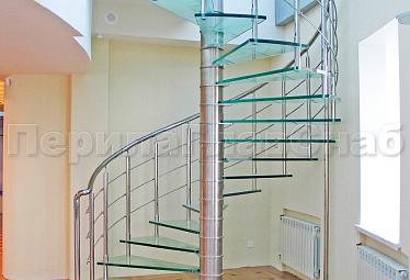 Стеклянные лестницы купить в Красноярске