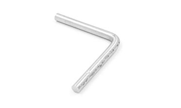 Гнутик 100х100 мм из прутка Ø10 мм Ф-0622 купить в Красноярске