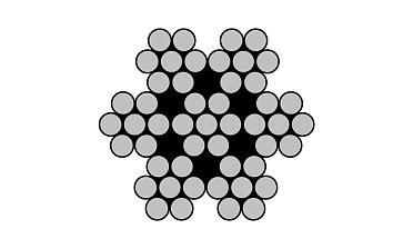 Трос из нержавеющей стали средней жесткости Ø5 мм AISI304 Ф-1061 купить в Красноярске