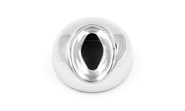 Наконечник штампованный (СПС) косой 30° на трубу Ø50.8 мм, для поручня Ø50.8 мм, полированный, нержавеющий, AISI 304, 600Grit, k073 купить в Красноярске