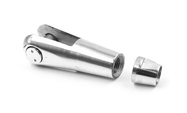 Наконечник ванты (тяги) с резьбой М16 правый, литой , полированный (AISI316) k661-16-R купить в Красноярске