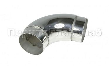 Отвод поручня с двумя установочными кольцами Ø50.8х125 AISI 304 k052-8 купить в Красноярске