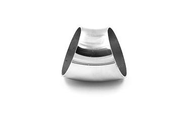 Половинка отвода поручня под сварку для Ø50.8х125/2х1.5, 45°, полированный 400 Grit (AISI 304) k021-45 купить в Красноярске