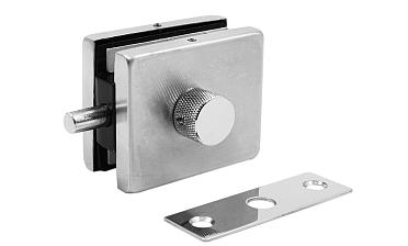 Защелка с ответной частью на стену и пол, шлифованная, вырез 17 t138 SSS купить в Красноярске