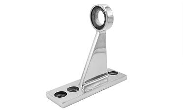 Крепление козырька к стойке алюминиевого фасада, AISI 304, литое , полированное, k611 купить в Красноярске