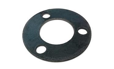 Фланец стойки 38/75 х 3 мм, 3 отв х М10 х 20, черный металл k116-38-3 купить в Красноярске