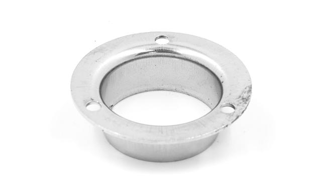 Фланец штампованный, для трубы Ø38.1 мм, полированный, внешний диаметр Ø68 мм, толщина 1.3 мм (AISI 304) k533-2 2