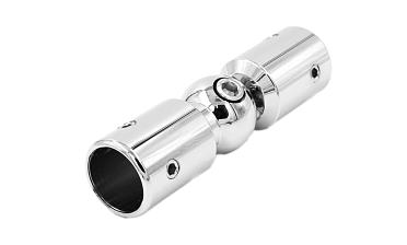 Соединитель труба-труба, шарнирный, цинк-хром полированный t915 PZn купить в Красноярске