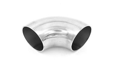 Отвод поручня Ø42.4х90х1.45 мм, 90°, полированный 400 Grit (AISI 201) k346-5 купить в Красноярске