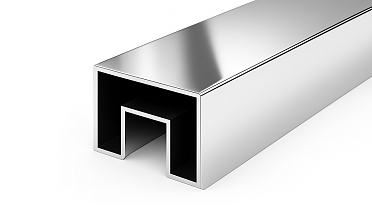 Труба 40х60, с пазом 24х24, полированная, AISI 304 k824-3 купить в Красноярске