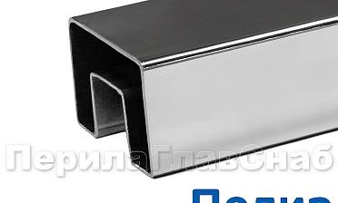 Труба 40х60, с пазом 24х24, полированная, AISI 304 k824-3 купить в Красноярске