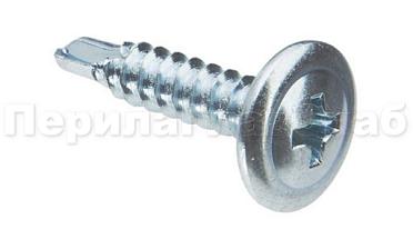 Саморез с пресс-шайбой и сверлом 4,2х19 мм, оцинковка М-3307 купить в Красноярске