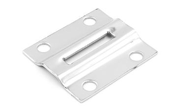 Боковой крепеж стойки под Ø38.1 мм, полированный (AISI 316) k056-2 купить в Красноярске