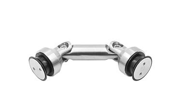 Крепление стекло-стекло, штанга 60 мм, под зенковку tt202-60 SSS купить в Красноярске